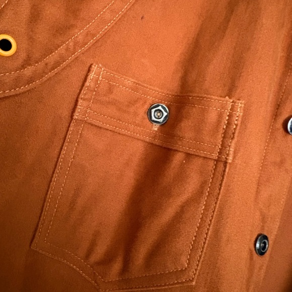 Mister freedom Burnt Orange Lightweight shirt Jacket - Picture 4 of 15